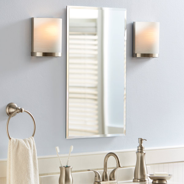 Wrought Studio Surface Mount Frameless Medicine with 2